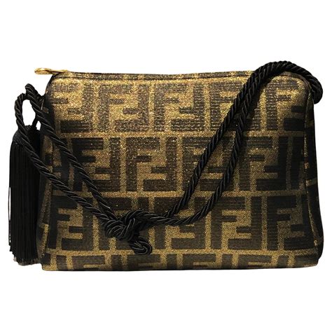 fendi woven pouch|fendi small pouch.